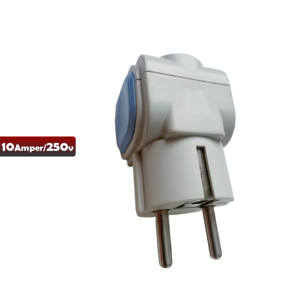 Meet M-829 Steker Serba Guna Colokan Converter 3 ke 2 Travel Adapter SOSOYO