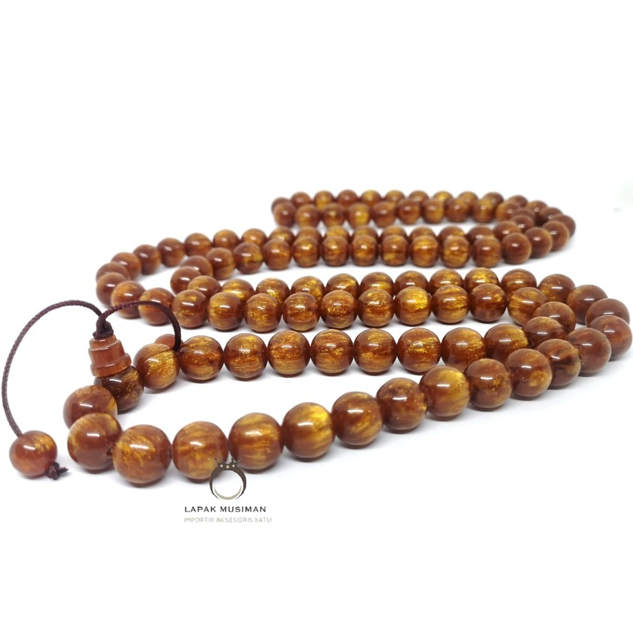 Tasbih Buddha Kayu Tali Arus Import 108 Butir