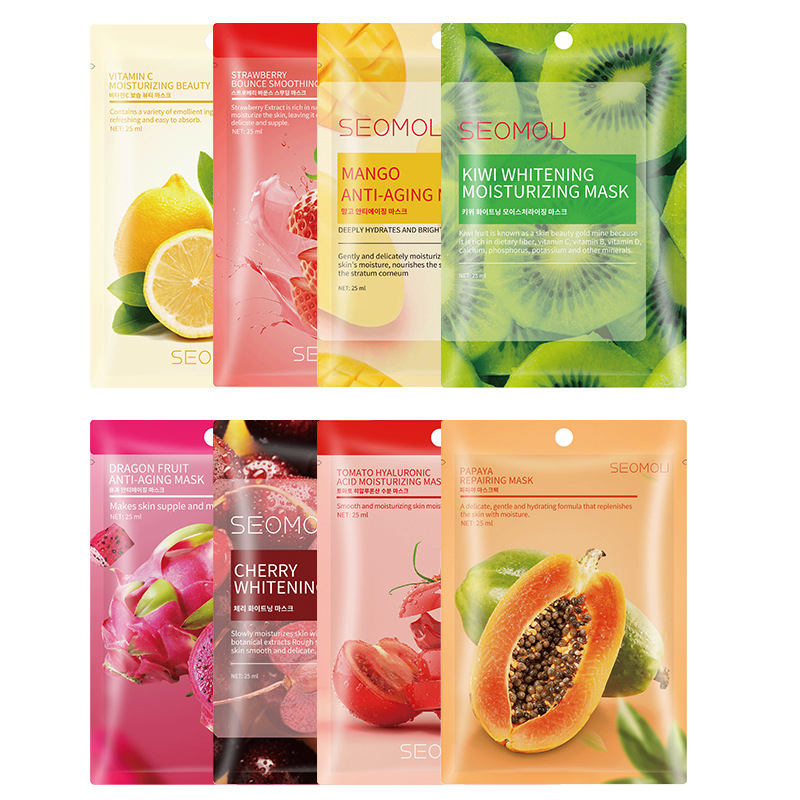 Fruits MASK NATURAL SKIN CARE MASK MASKER SHEET &amp; SNAIL MASK / MASK SHEET