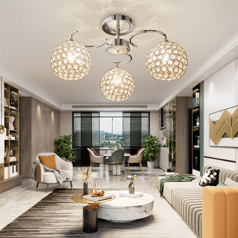 Modern Ceiling Light / Pendant Light / Lampu Kristal Siling / Ceiling Pendant Light LED Lampu Crystal Chandelier Kristal RXX