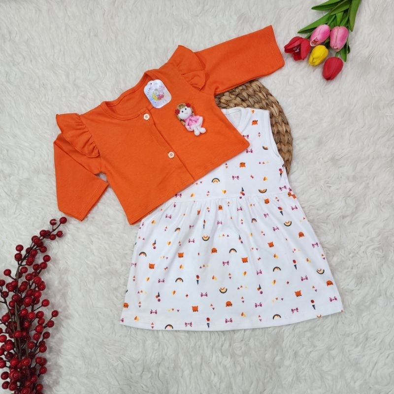 Baju bayi perempuan dress Bolero