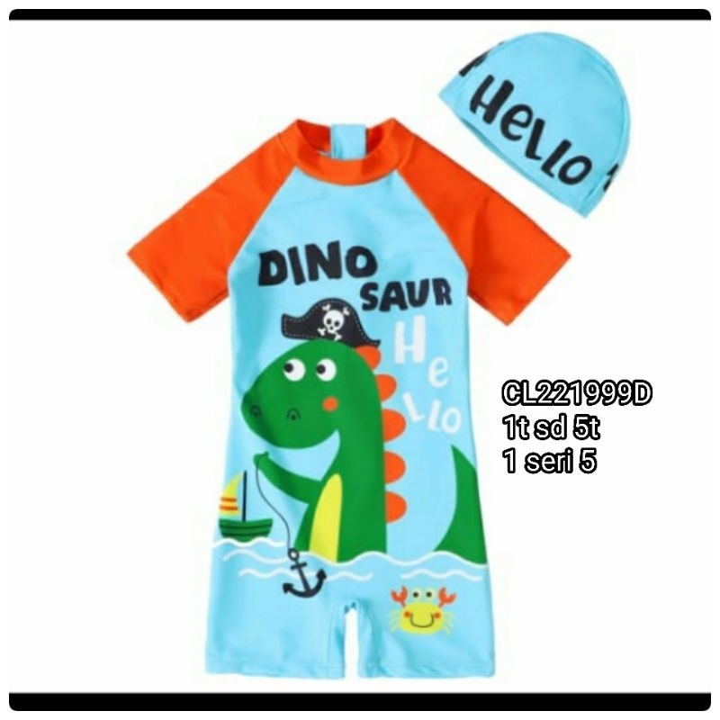 baju renang import impor BOY swimsuit anak bayi 1y - 5 y