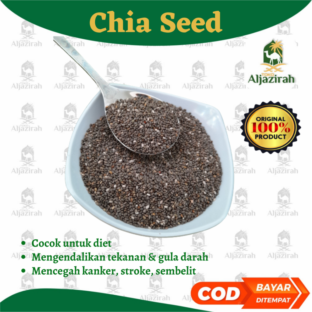 

ORGANIC CHIA SEED | MAKANAN DIET BIJI DAUN MINT | BIJI CHIA SEED SELASIH