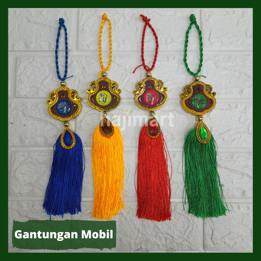 GANTUNGAN MOBIL / GANTUNGAN ARAB/ GANTUNGAN KALIGRAFI / OLEH - OLEH HAJI UMROH