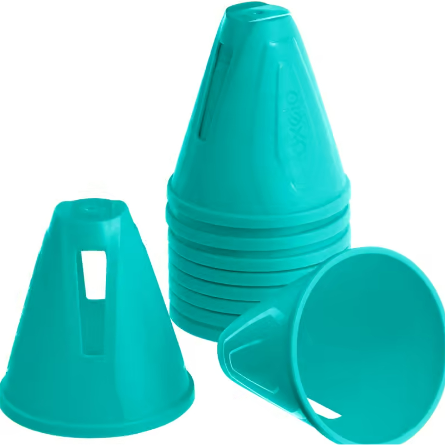 OXELO Cone Slalom Sepatu Roda 10pcs Tinggi 13cm