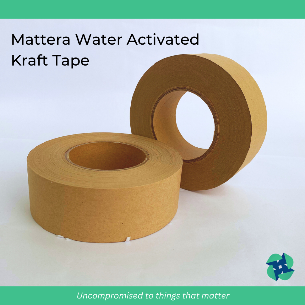 [Mattera] Gummed Tape Lakban Kertas Air Eco Friendly