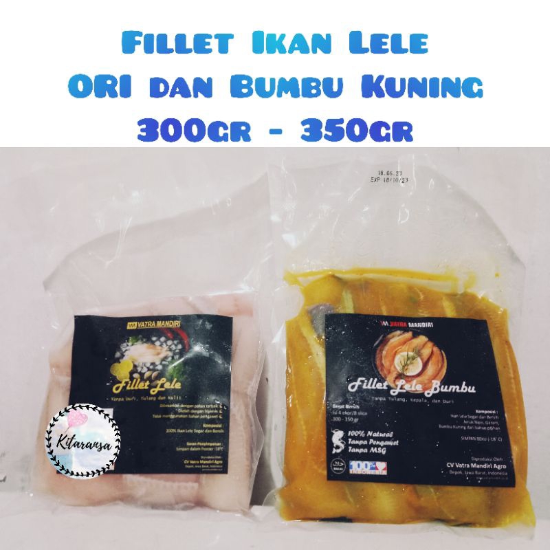 Ikan Lele Fillet Skinless Boneless/Ikan Lele/Ikan Lele Fillet Bumbu/Ikan Lele/Lele Fillet