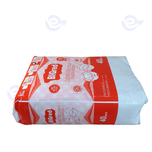 BIGred Adult Diapers Popok Dewasa model Perekat uk M L XL isi 40 pcs