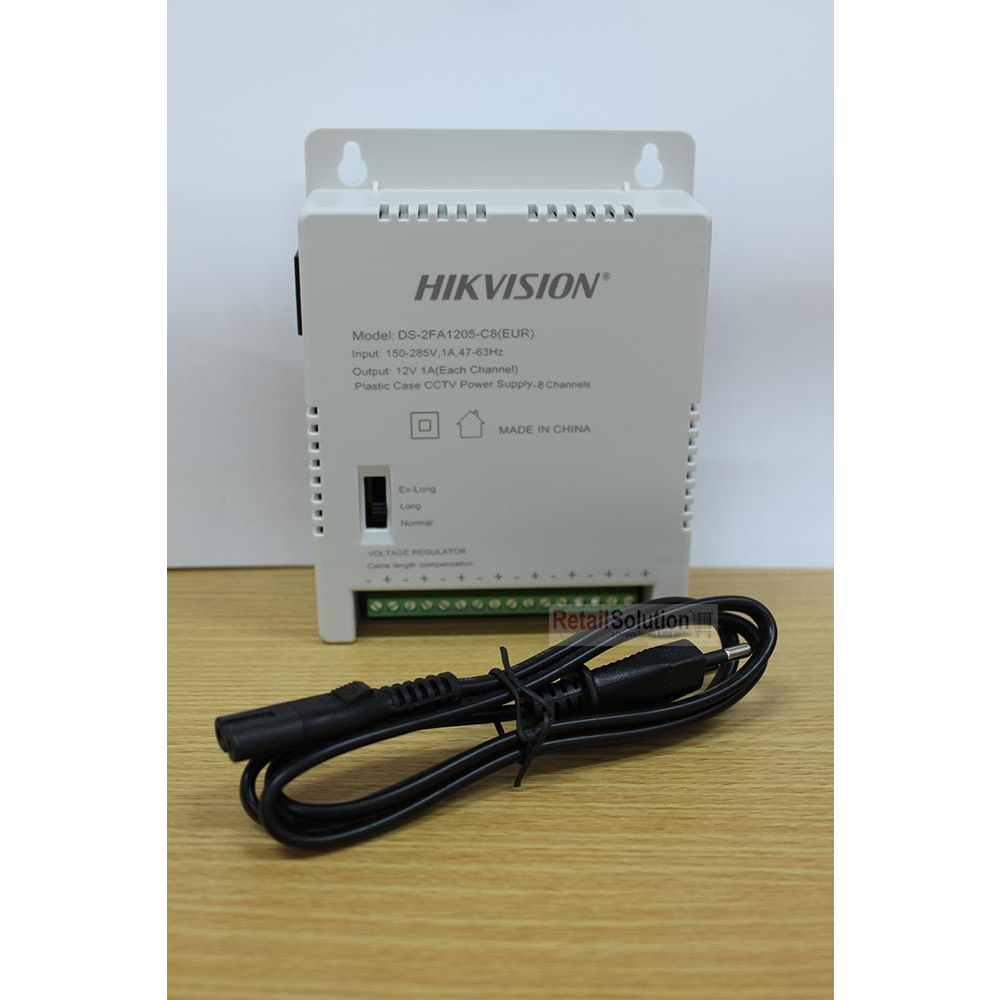 PSU Power Supply CCTV 8 Channel - Hikvision DS-2FA1205-C8 DS2FA1205C8