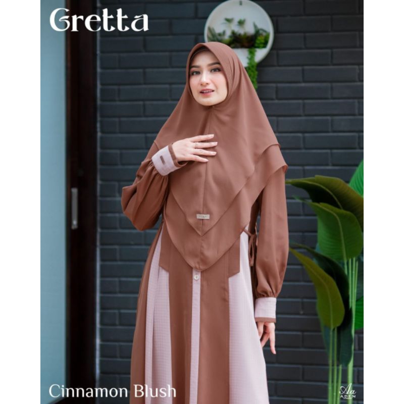 GAMIS DRESS GRETTA DRESS BY ADEN ORIGINAL