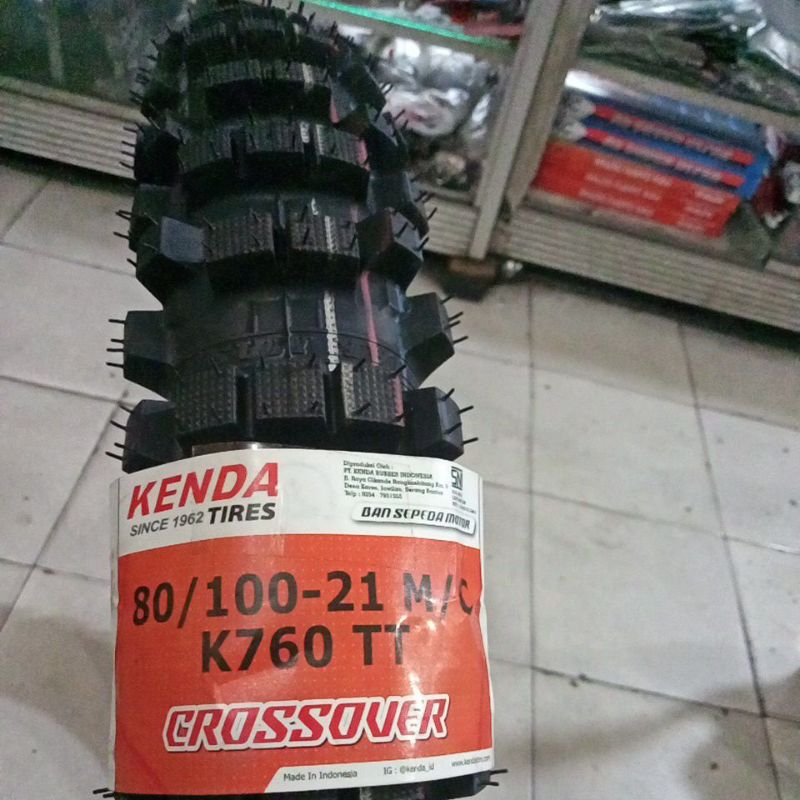 ban trail kenda Trak master ring 21 ukuran 80-100/21