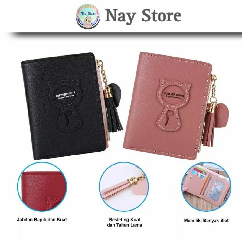 DOMPET WANITA KOREAN FASHION | DOMPET LIPAT WANITA