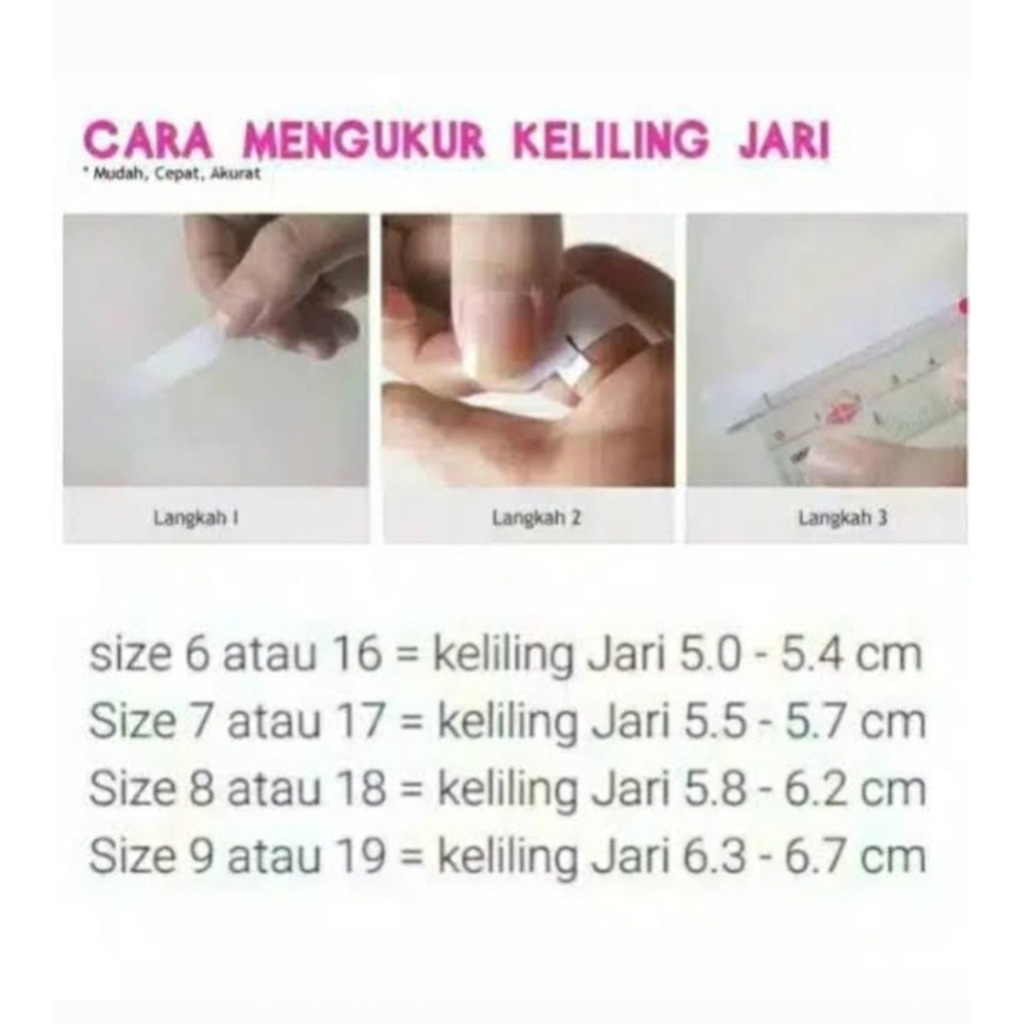 Cincin Model CD Hollow Warna Gold