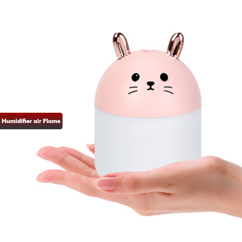 Humidifier led lamp diffuser purifier Mini air Flame-yoyosoo