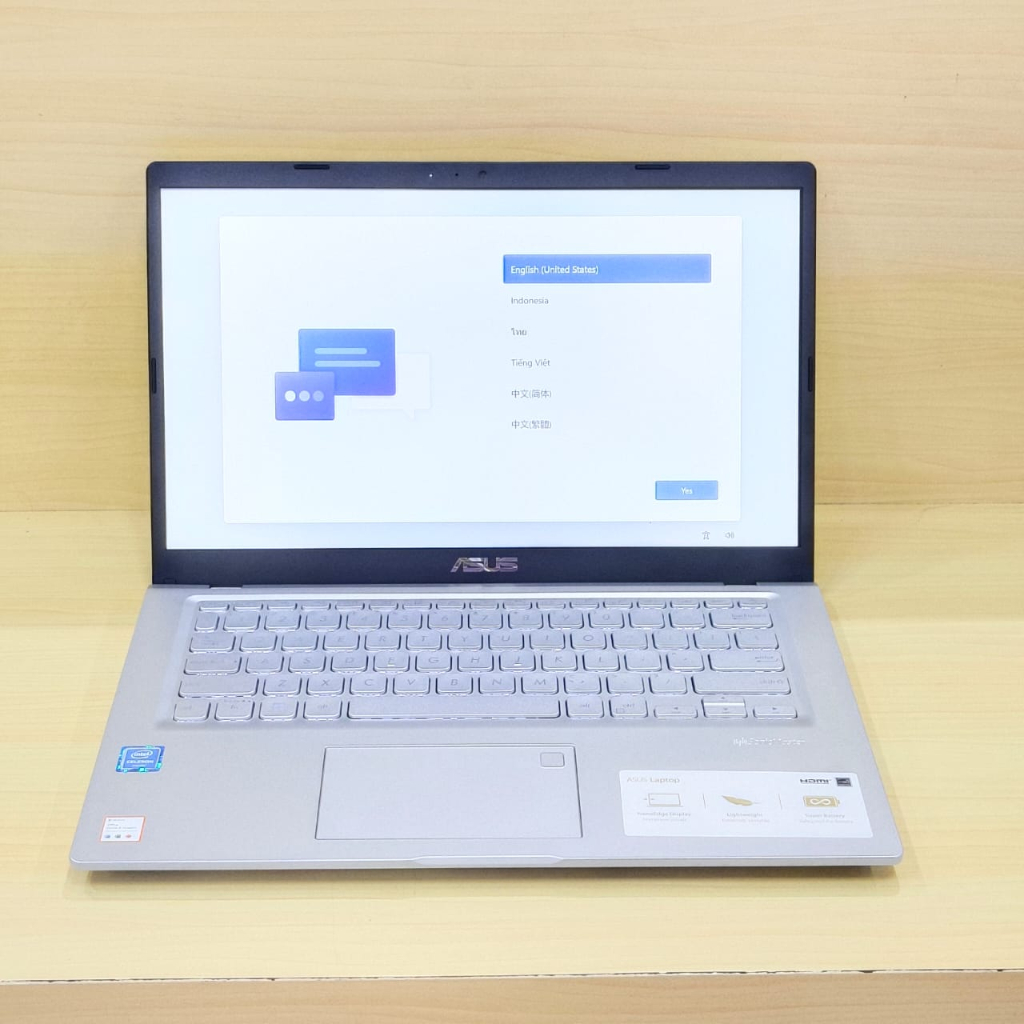 LAPTOP ASUS VIVOBOOK A416MAO INTEL N4020 RAM 4GB 8GB 256GB 512GB SSD FULL HD BACKLIGHT WINDOWS 11 HOME