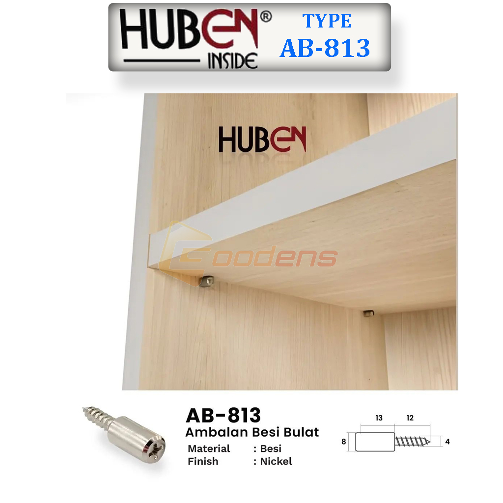 Huben AB-813 Ambalan Besi Bulat