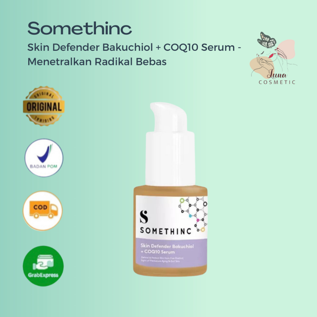 SOMETHINC Skin Defender Bakuchiol + COQ10 Serum 20ml