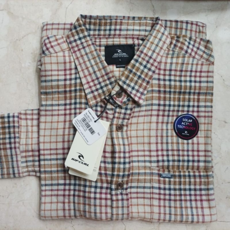 RIPCURL KEMEJA FLANEL LENGAN PANJANG PREMIUM LIMITED EDITION