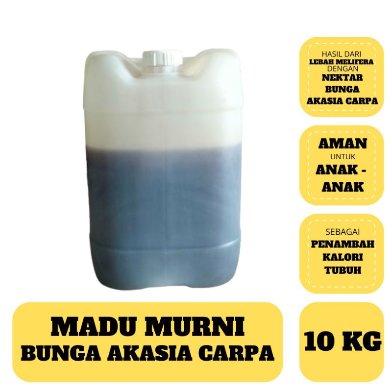 

Madu Murni Akasia dari Tawon Melifera kemasan 10kg