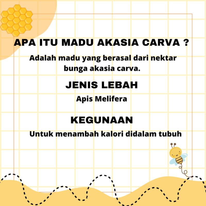 

Korzaln Madu Murni Akasia Dari Tawon Melifera Kemasan 10Kg