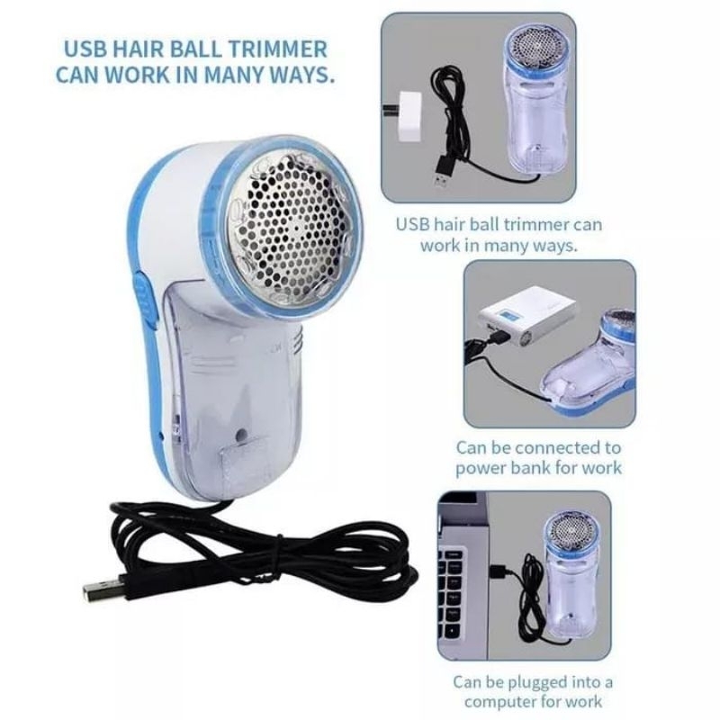 02 pembersih pemotong bulu baju baju penghilang bulu baju jaket sweeter pembersih bulu baju  mesin p