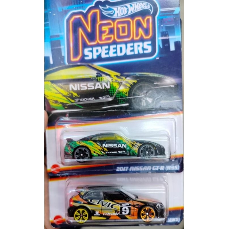 Hot wheels Paket Civic dan Nissan Neon