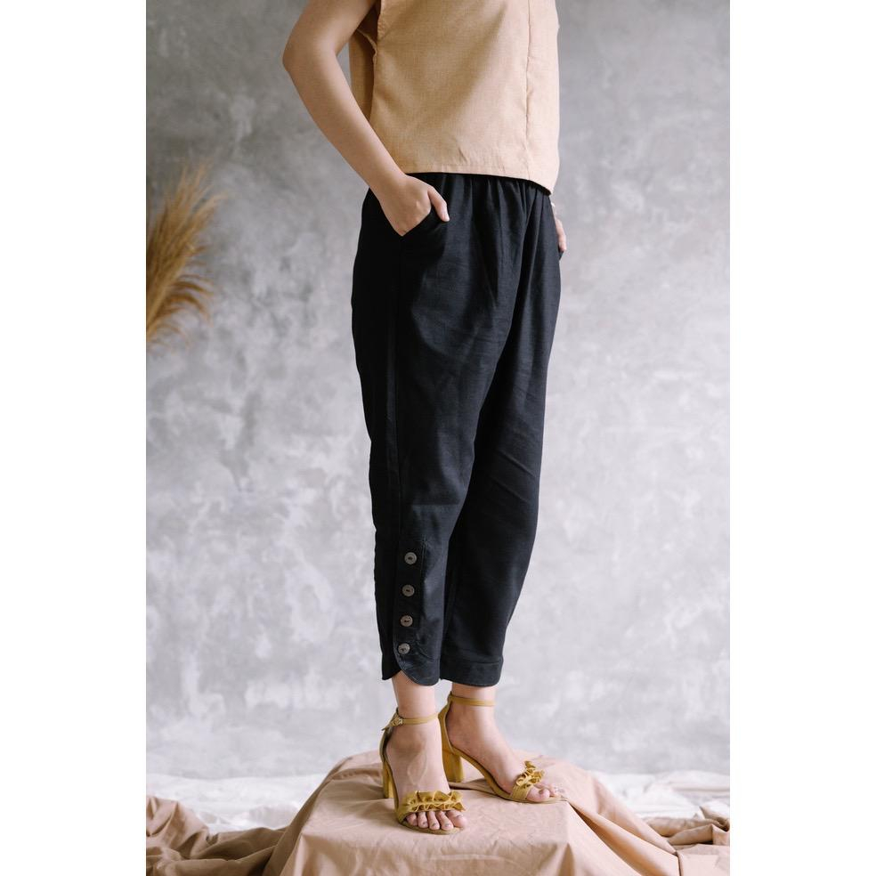 FS - Celana Capri 7/8 Ankle Pants Cigarette Premium