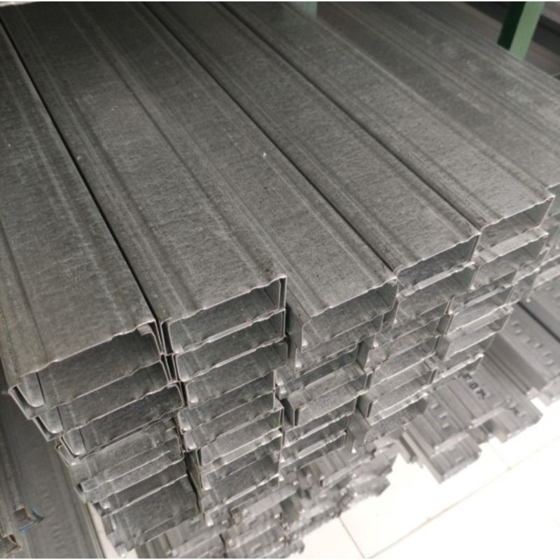 Baja Ringan C75 0.75 0,75 Kanal C Usuk Rangka Atap Galvalum SNI