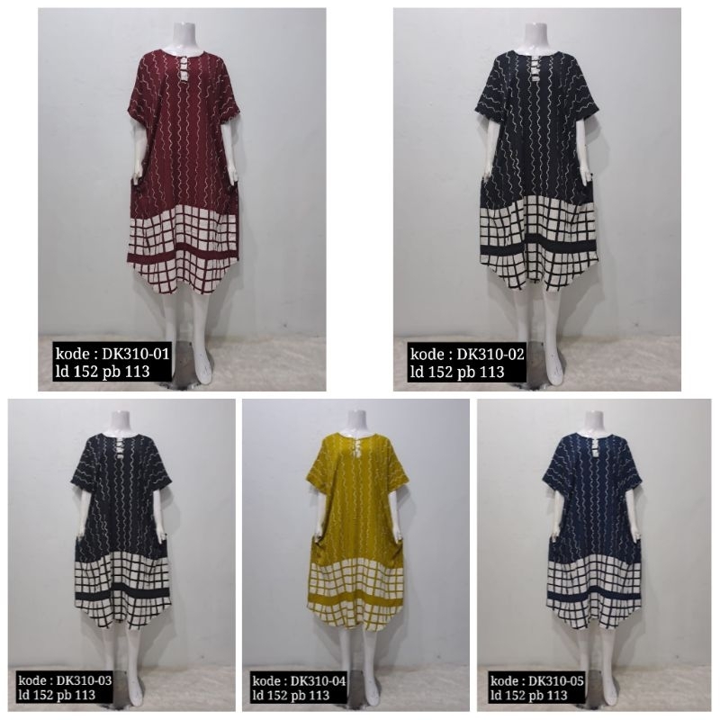 Daster kalong panjang jumbo premium murah batik ziyan pekalongan