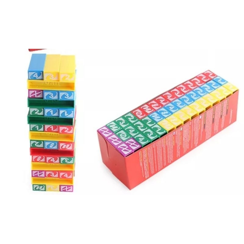 marvelashop | BALOK SUSUN TOWER ISI 45 PCS