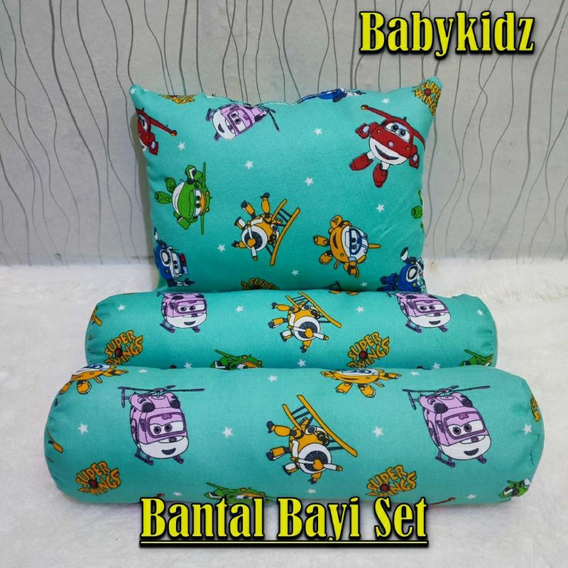 Bantal Set Guling / Bantal NewBorn / Bantal Tidur Bayi karakter