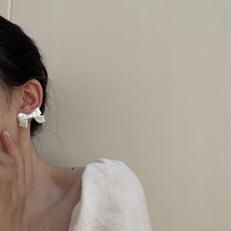 COD Anting Wanita Model Pita Kupu Hias Cantik Korean Style Import