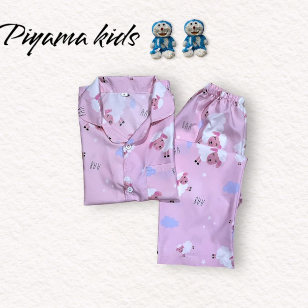 Setelan Baju Tidur Anak | Setelan Piyama Anak | Piyama Baju Tidur Anak