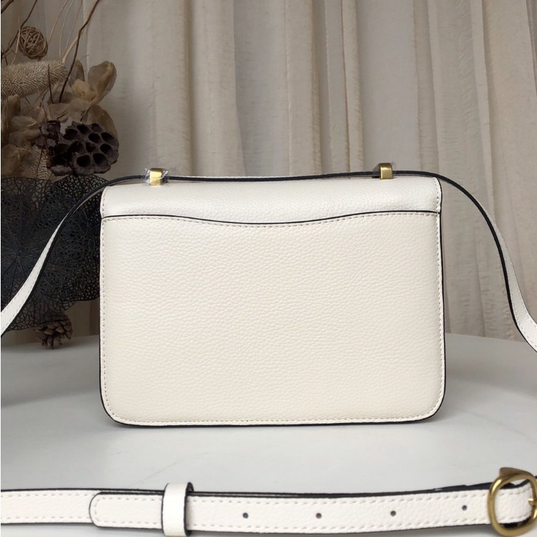 SALE PRICE! TAS sling bag women WANITA SELEMPANG ALIE SHOULDER BAG WHITE PLAIN C3928 3928