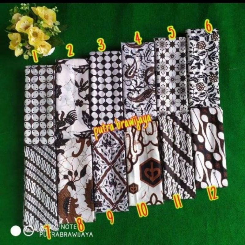 Tj Kain Batik Printing & Embos Seragam Bridesmaid Tradisional Kamen Kain Batik Sogan Fashion Batik