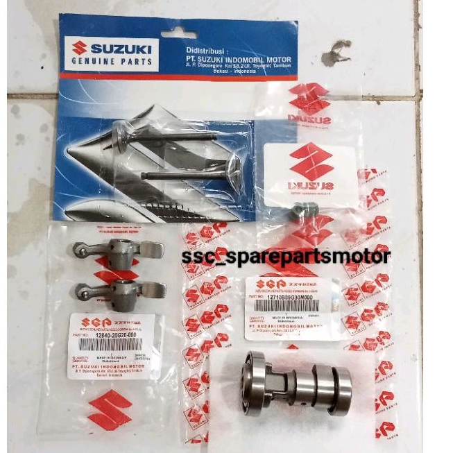 Noken As + Klep Set + Pelatuk + Seal Klep Smash Shogun 110 125