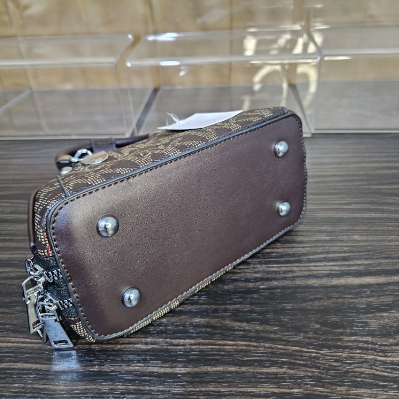 original tas fashion wanita motif/tas selempang alma mini 20cm 2resleting import