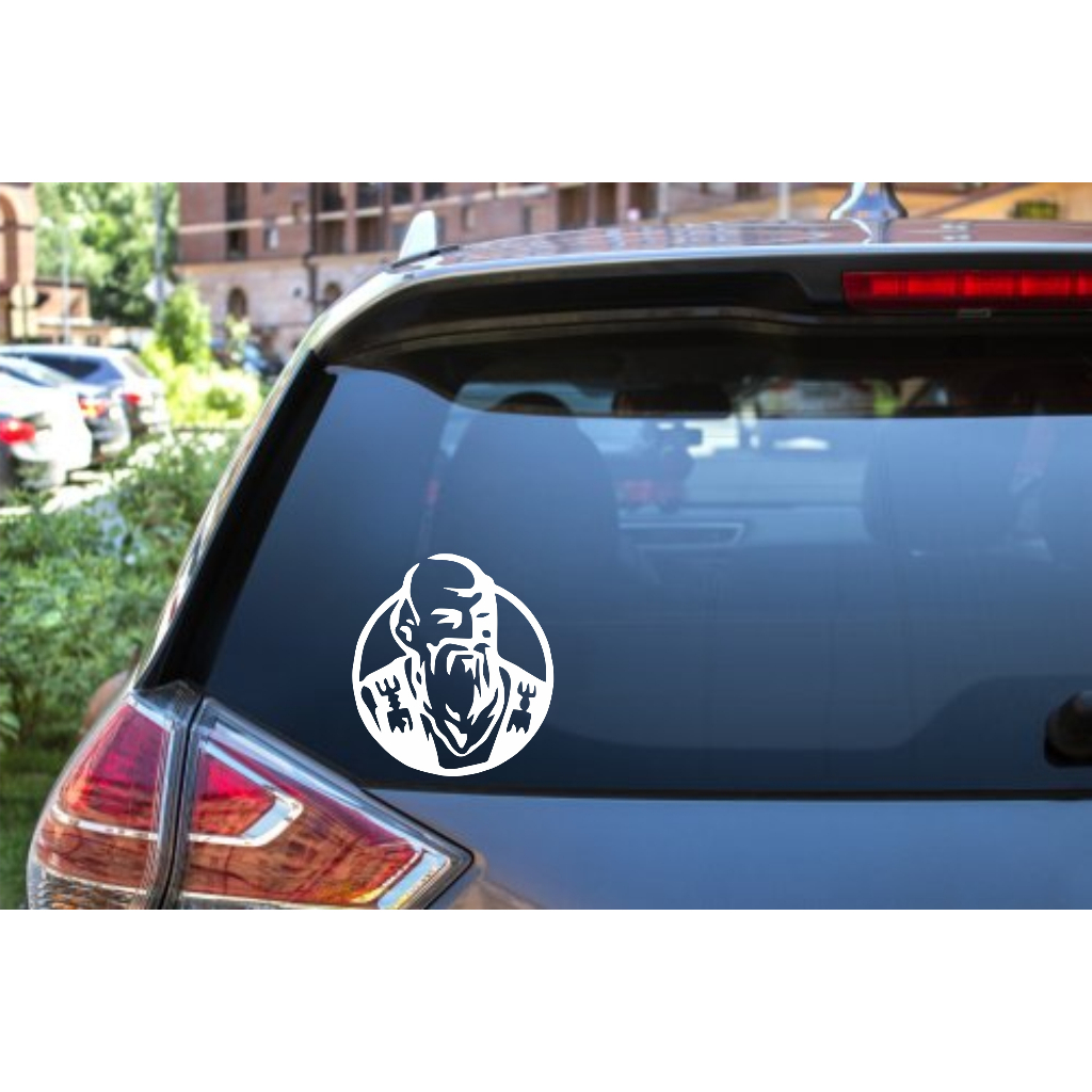 CUTTING STICKER MOBIL STIKER KACA MOBIL LOGO ORANGTUA CAP ORANG TUA