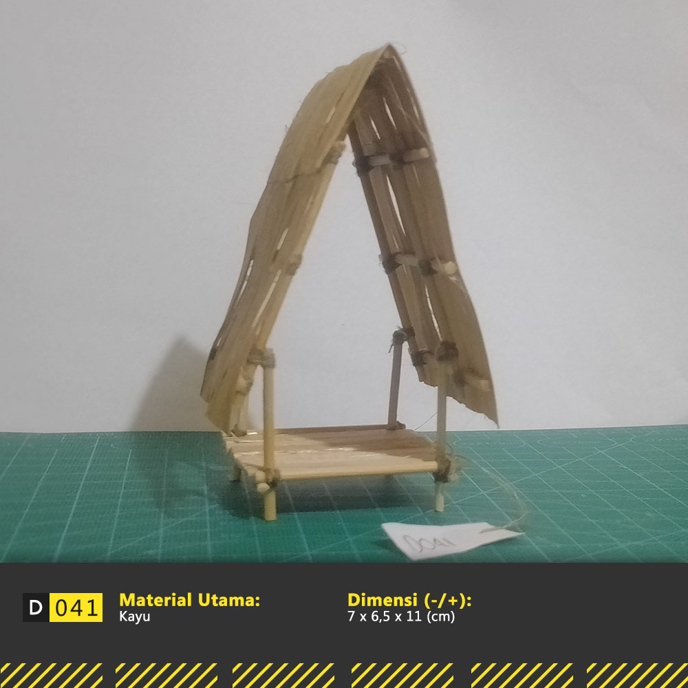 Miniatur Rumah Kayu / Miniatur Rumah Aquascape / Miniatur Gubuk / Miniatur Saung / Miniatur Rumah St