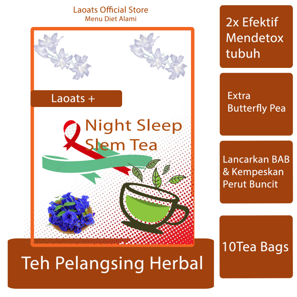 

obat diet herbal enak night tea (10pcs)