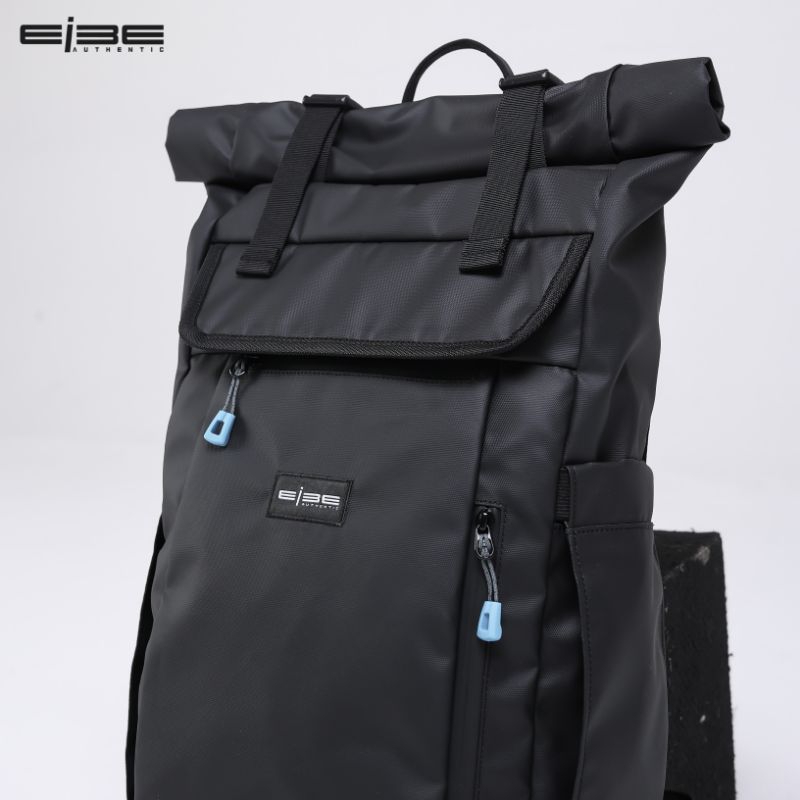 Tas rangsel backpack waterproof anti air tas punggung pria wanita warna hitam [ ATHENA ]