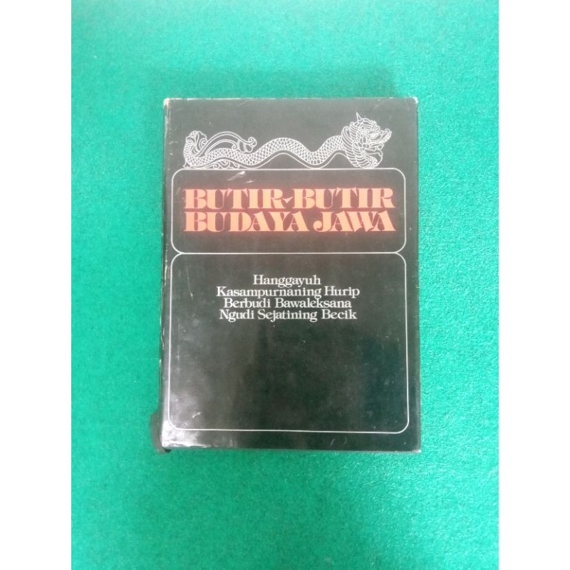 ORIGINAL Buku Butir-Butir Budaya Jawa