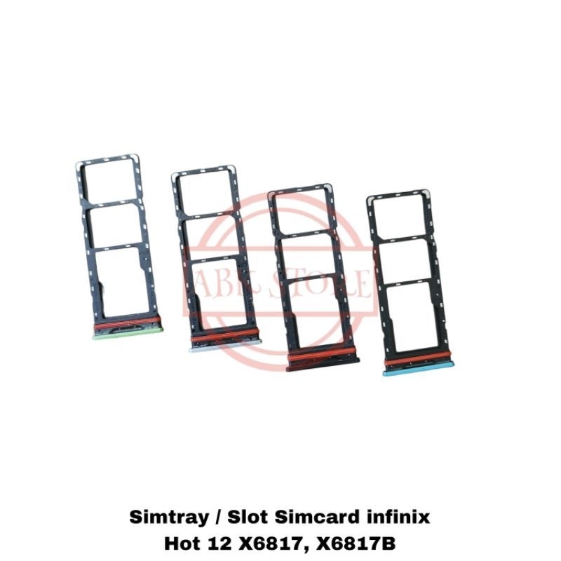 SIMTRAY SIM CARD SIM LOCK DUDUKAN KARTU SIM INFINIX HOT 12 / X6817