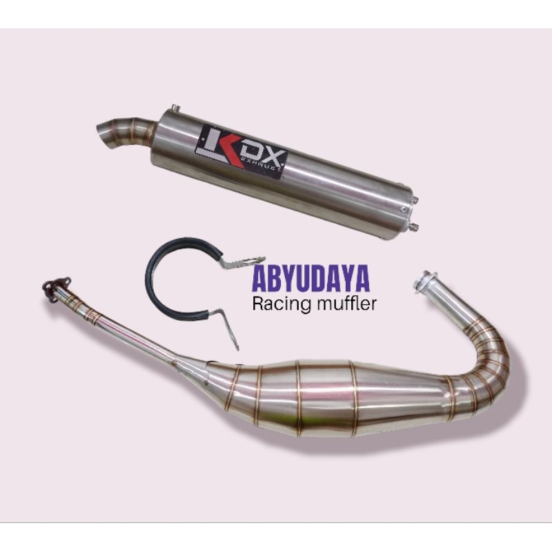 Knalpot ninja 150 knalpot R knalpot ninja RR knalpot ninja 2 tak merk PDK  knalpot racing ninja ss k