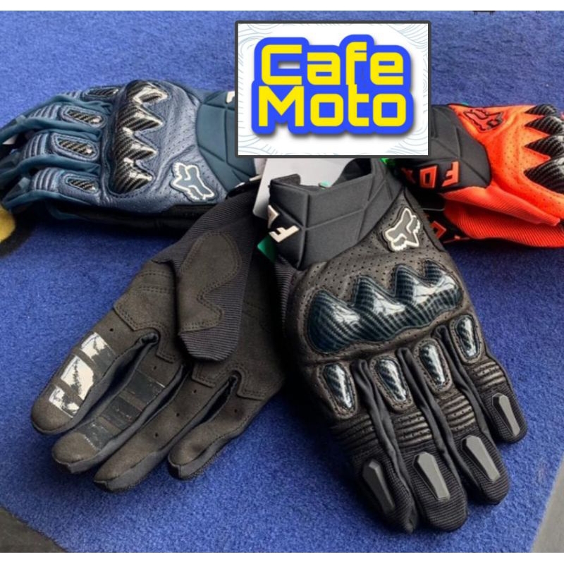 Fox Bomber Gloves Racing Off-Road motorcross kopdar layar sentuh DIRTPAW