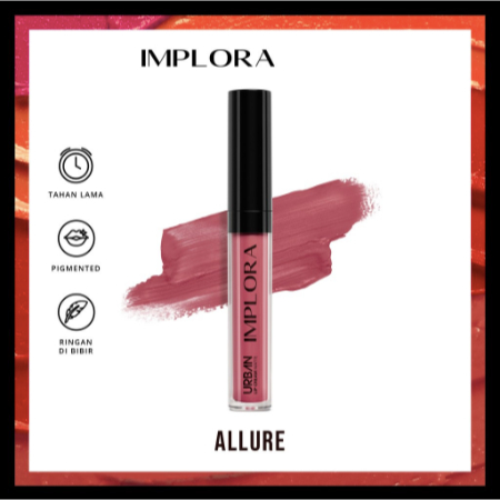 IMPLORA Urban Lip Cream Matte Original BPOM - Lipcream