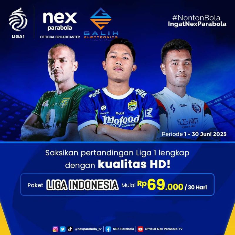Isi Receiver TV Liga 1 Nex Parabola Matrix