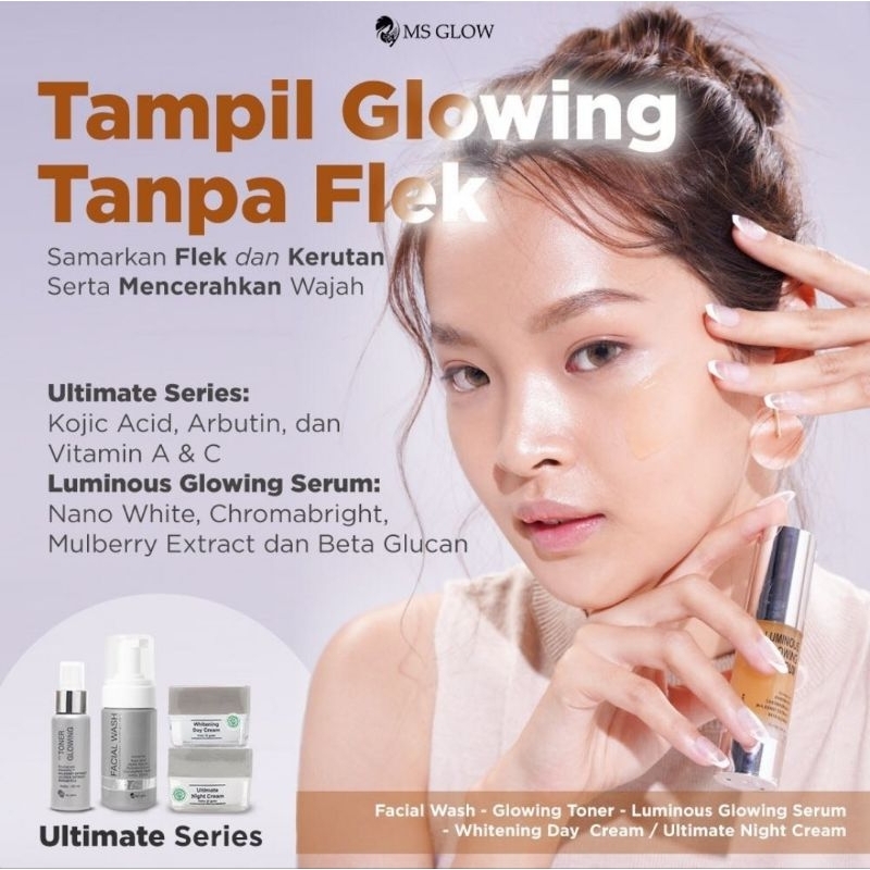 Paket Ultimate + Serum Luminous MS GLOW