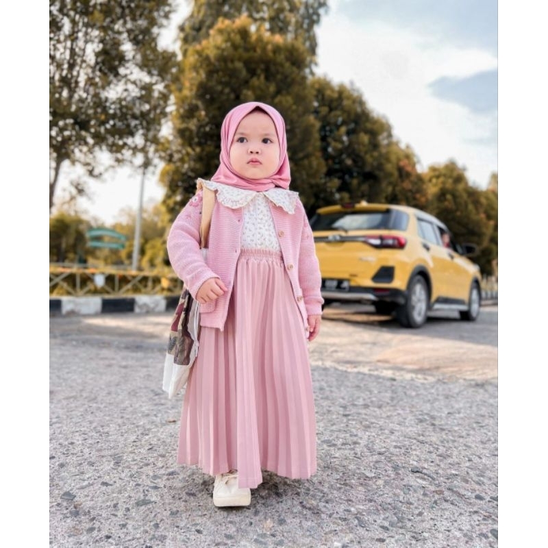 ROK PLISKET ANAK 2-3 tahun (hyget premium)