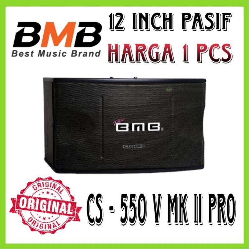 Speaker Karaoke BMB 12 Inch CS 550 V MK II PRO, Garansi Resmi 3 Tahun